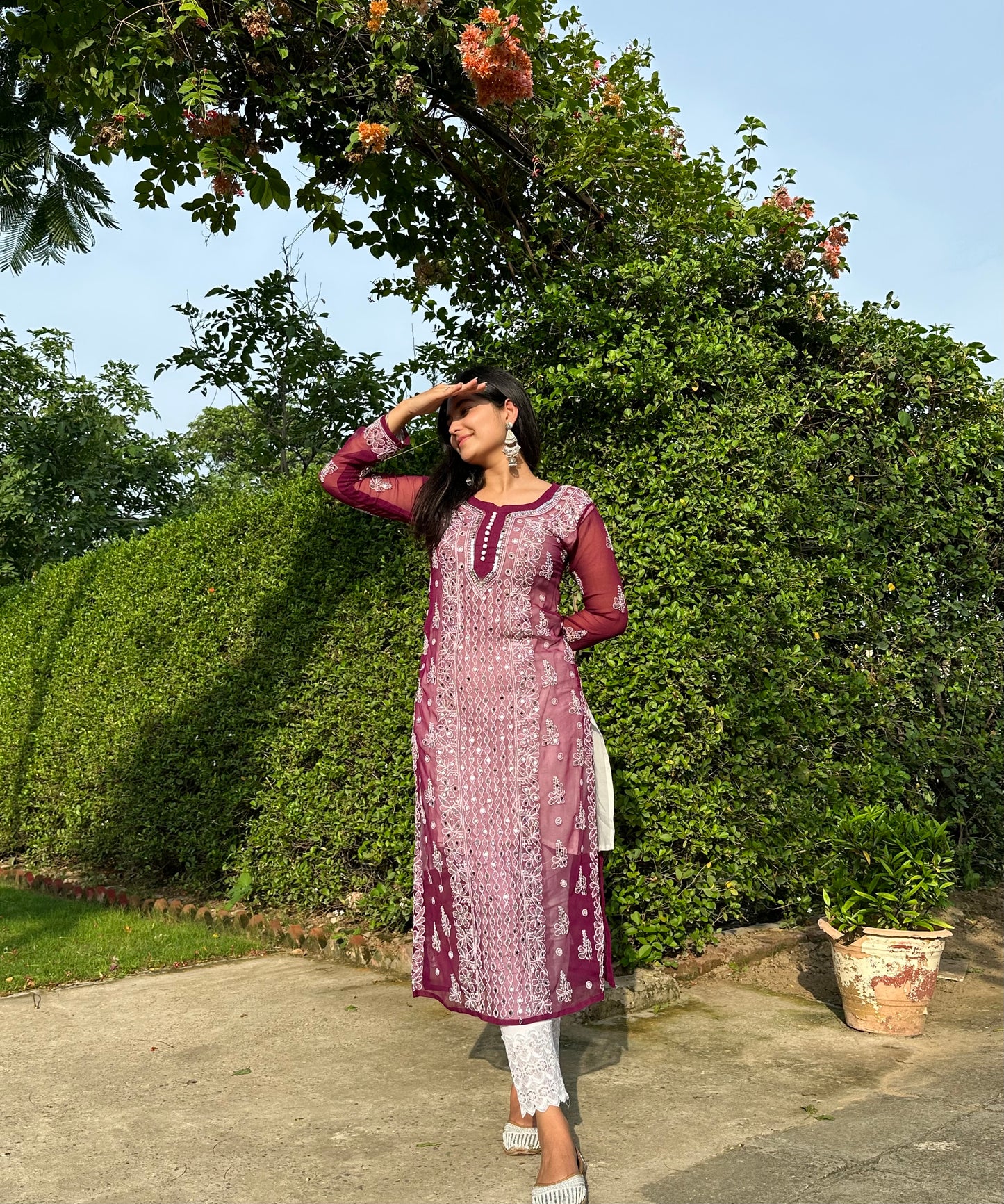 Sitara mirror kurti
