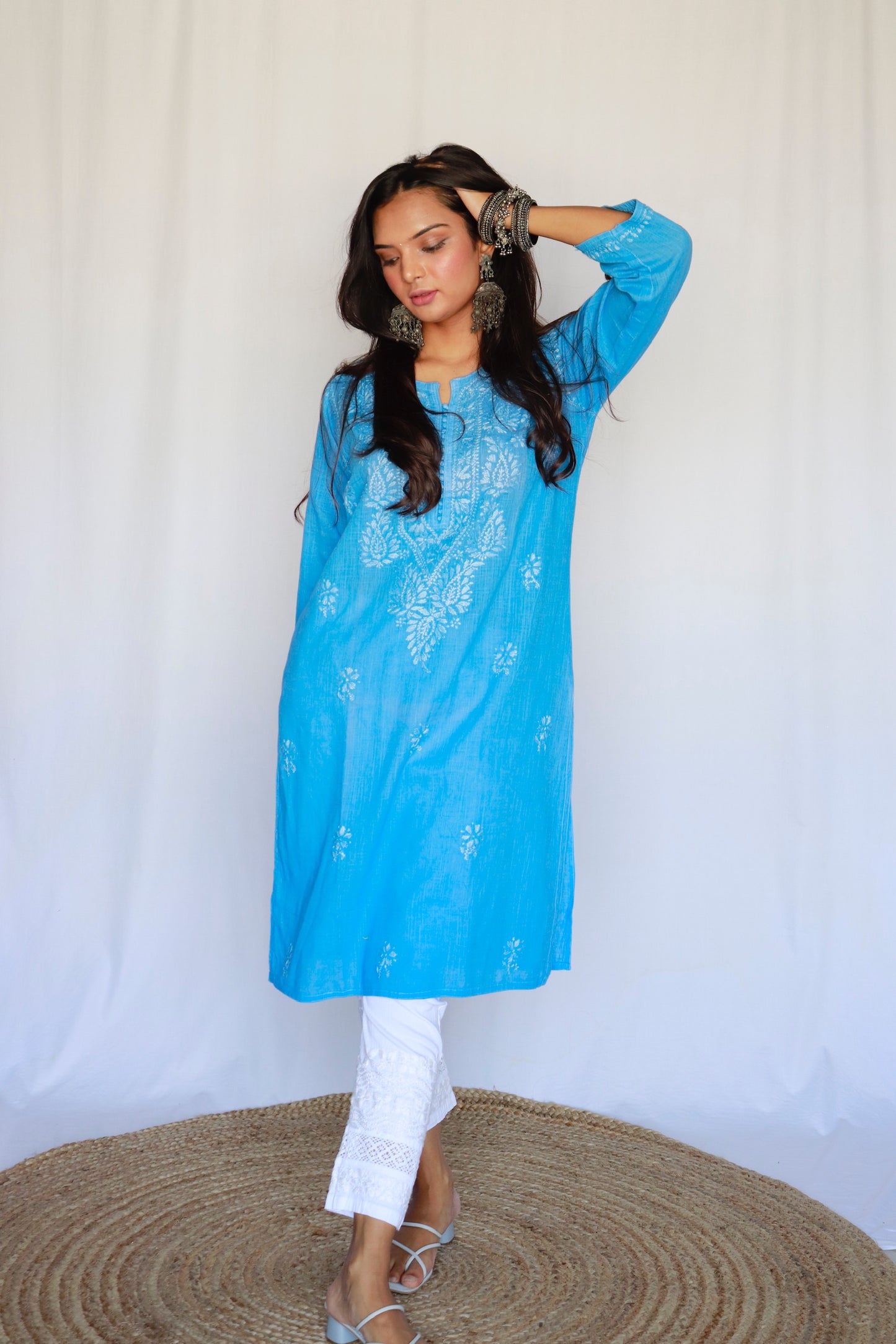 Adriti linen kurta