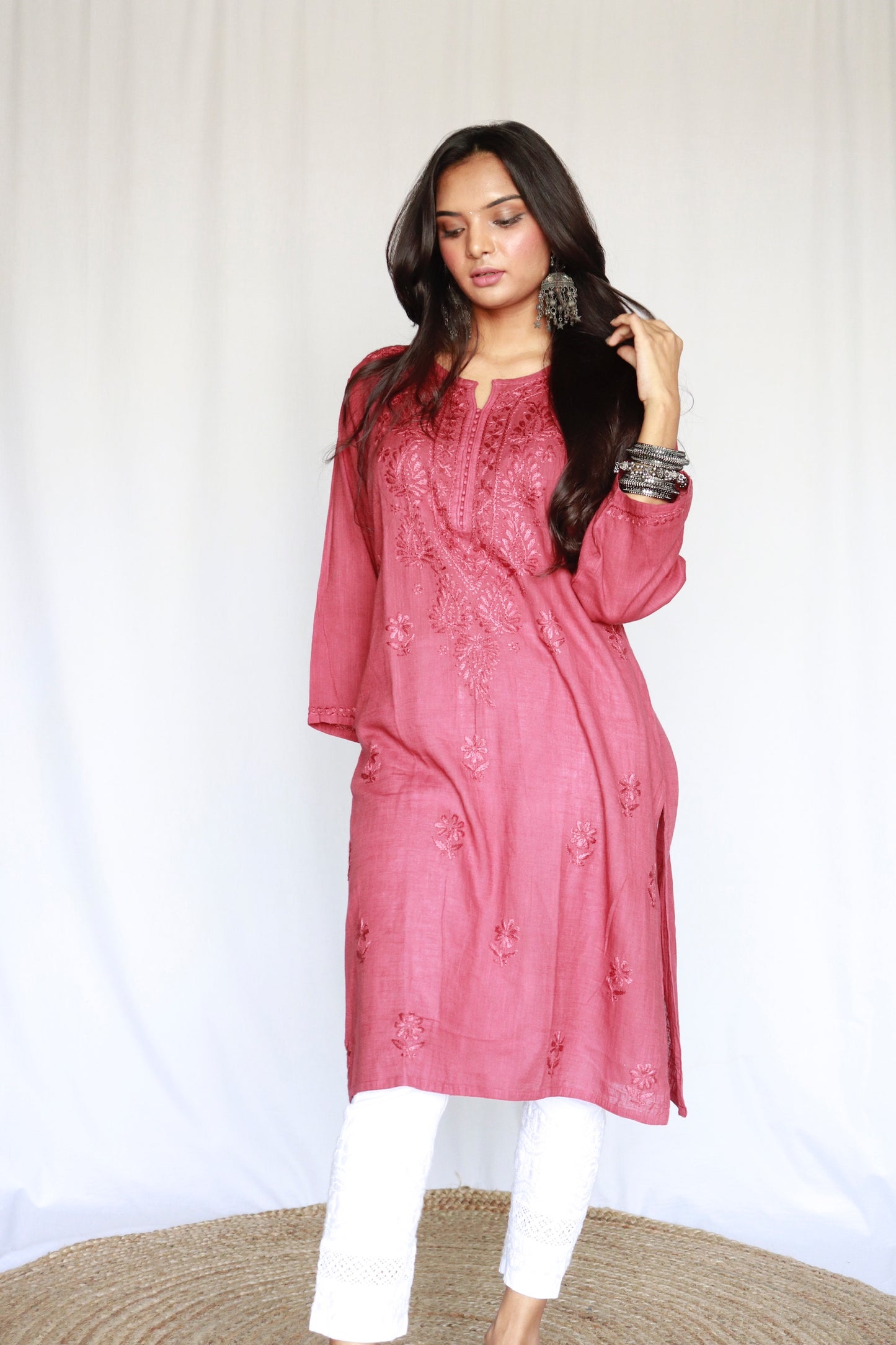 Adriti linen kurta