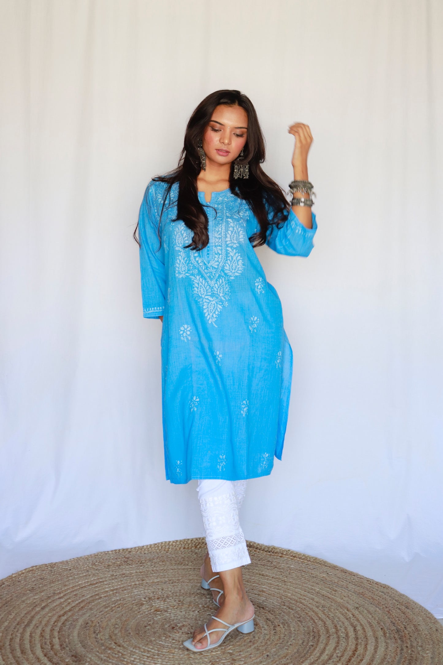 Adriti linen kurta