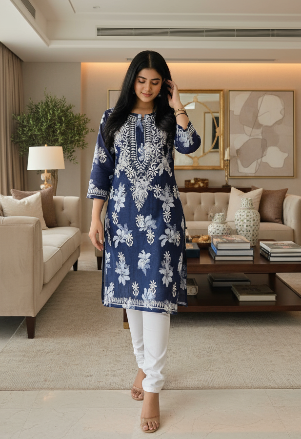 Nadia Mulmul kurta