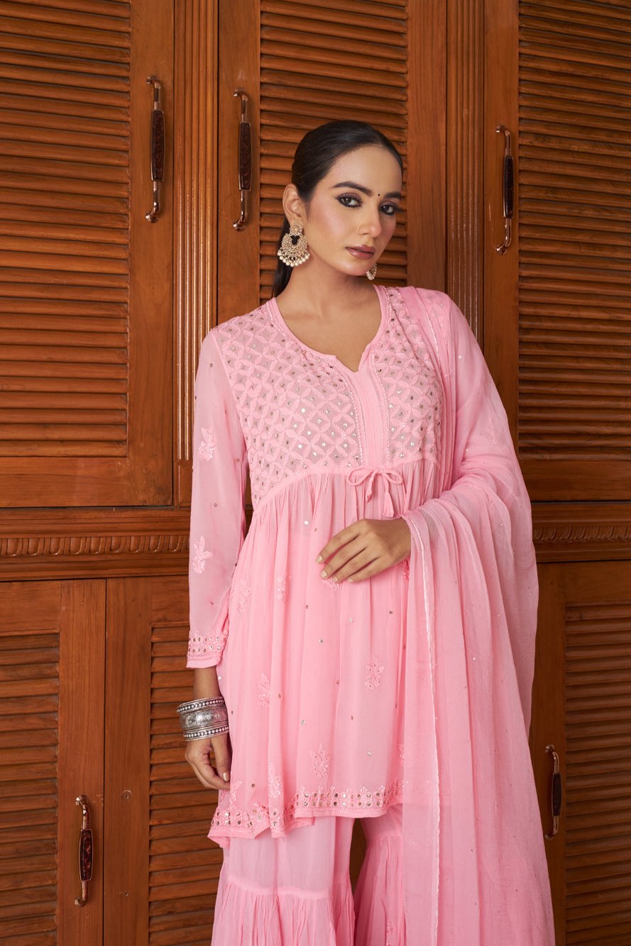 Aahana Premium Gharara Set