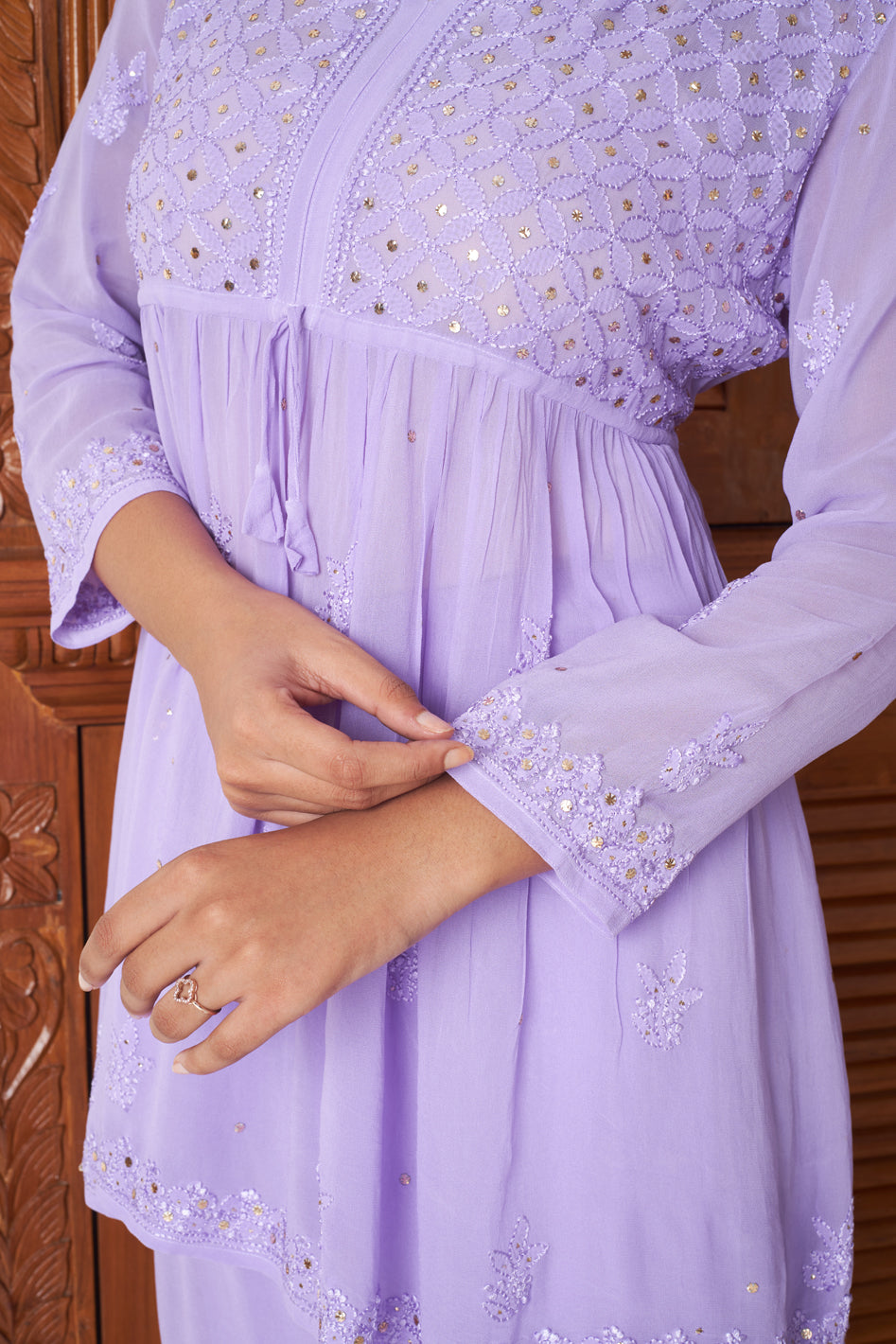 Aahana Premium Gharara Set