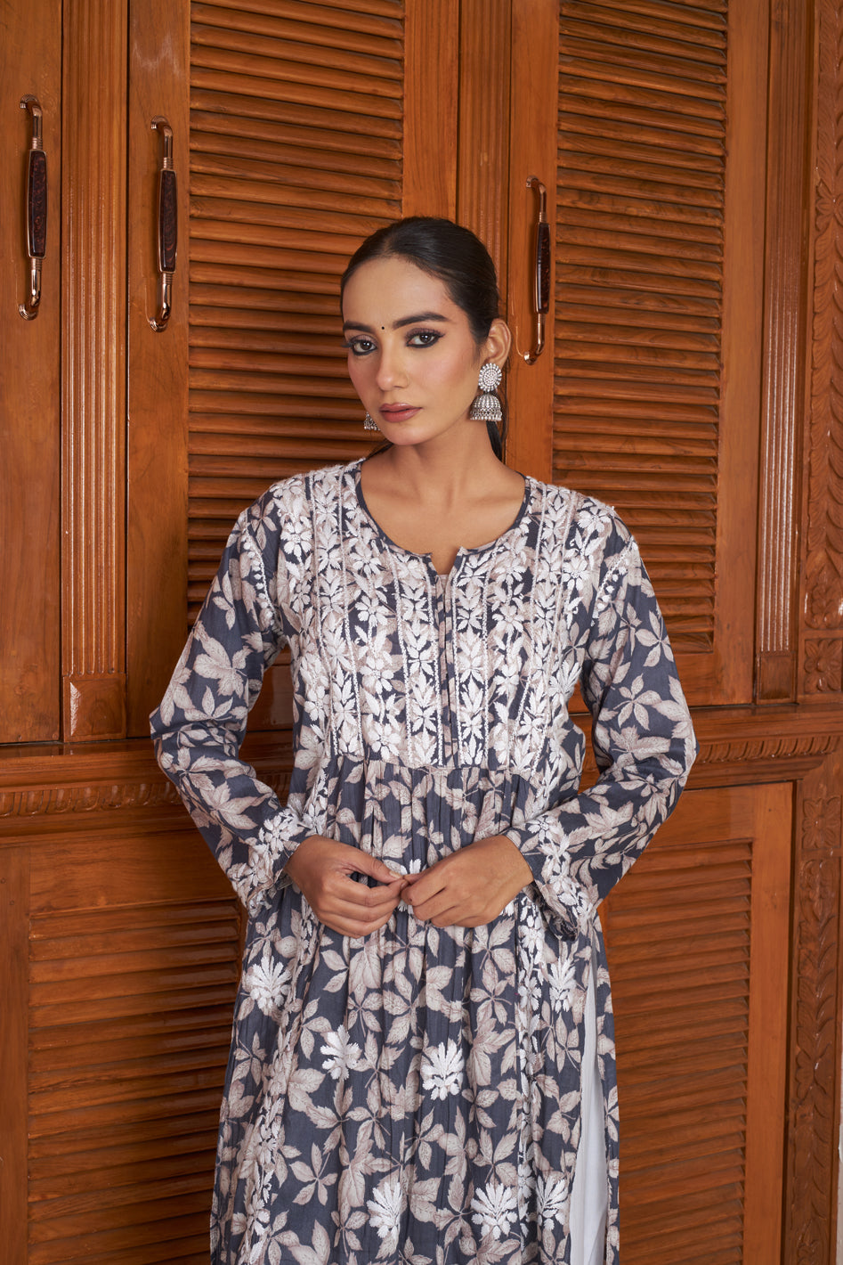 Laila Mulmul Kurta Set