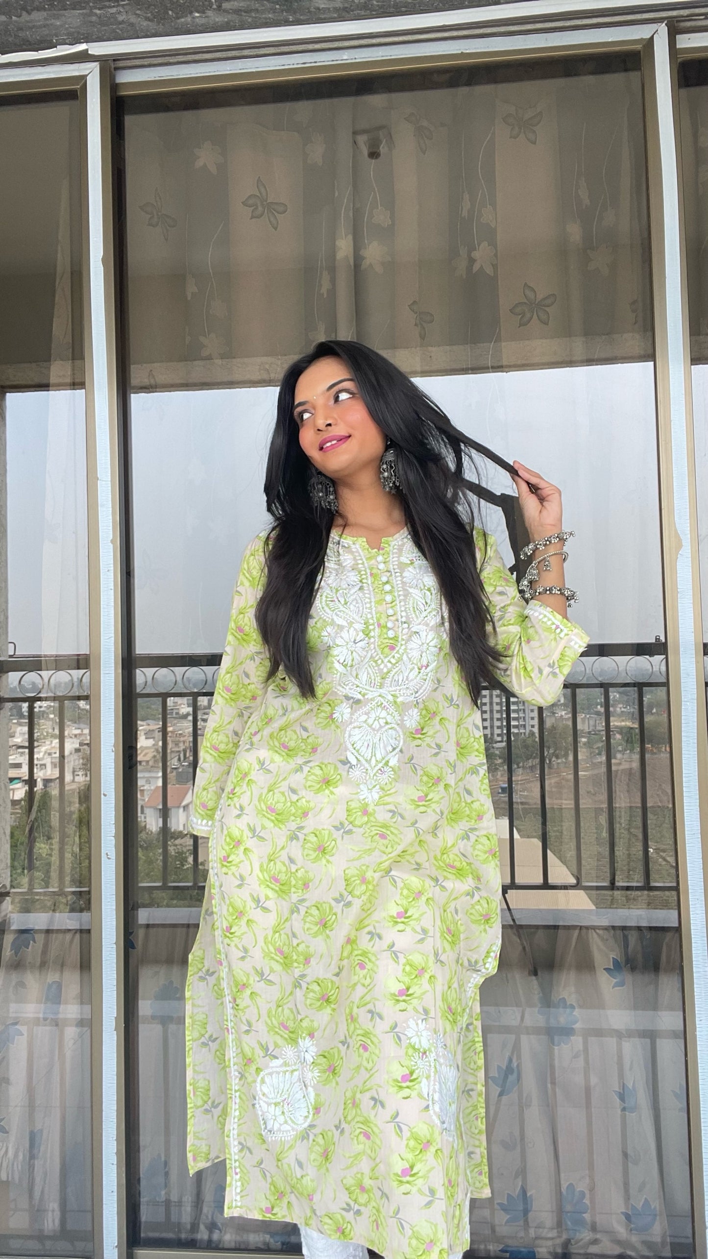 Leela mulmul cotton kurta