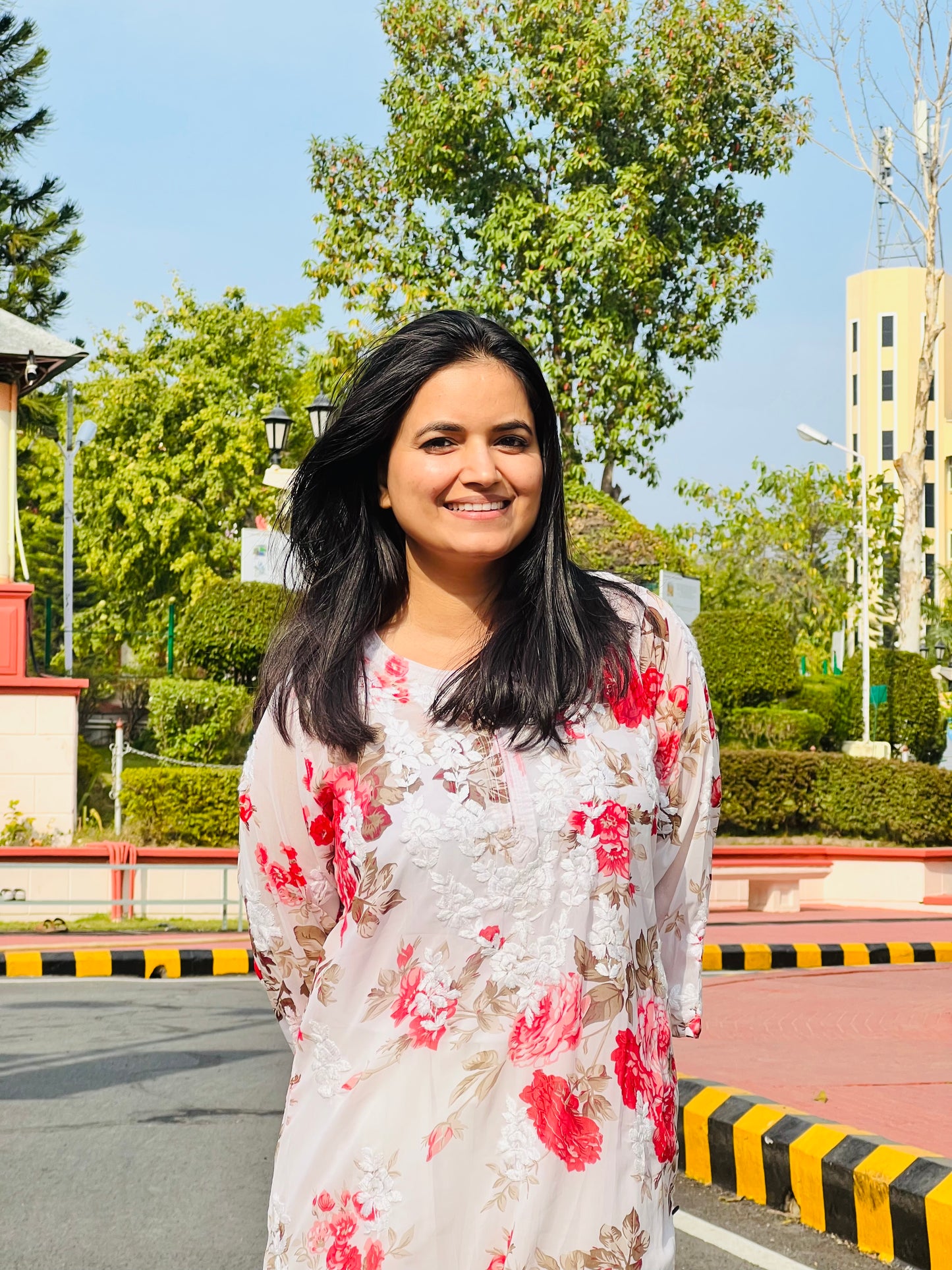 Jasmine Floral kurta