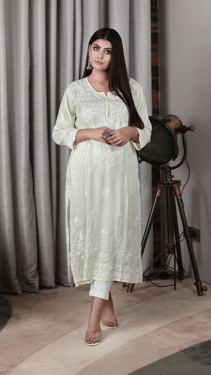 Safa modal lemon kurti