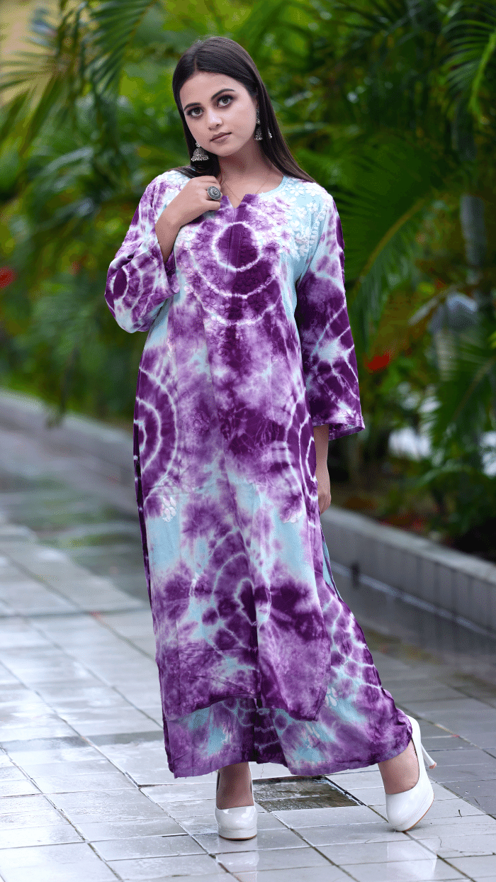 Amara tie die co-cord modal set