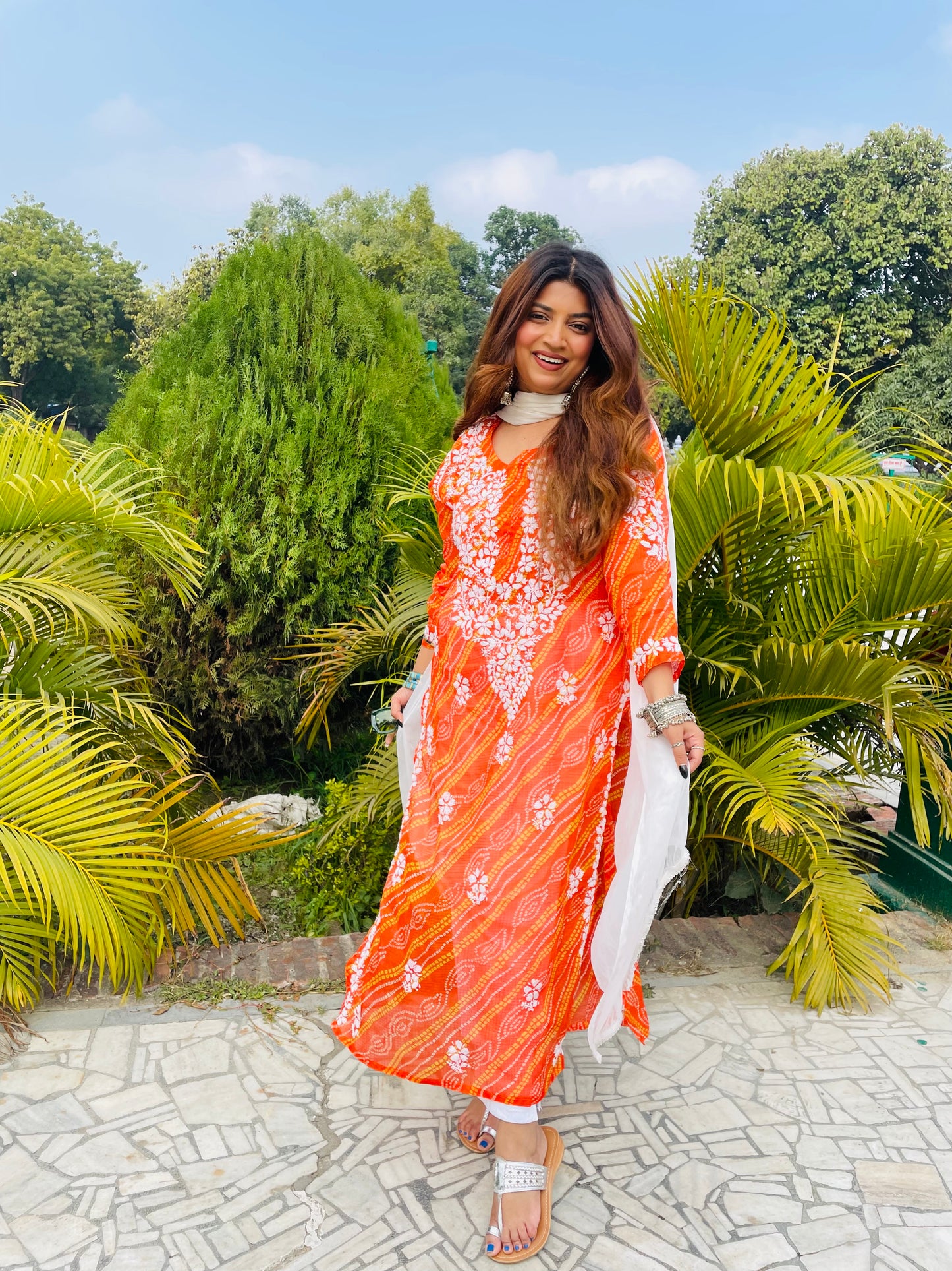 Jaipuri Kota lehariya kurti