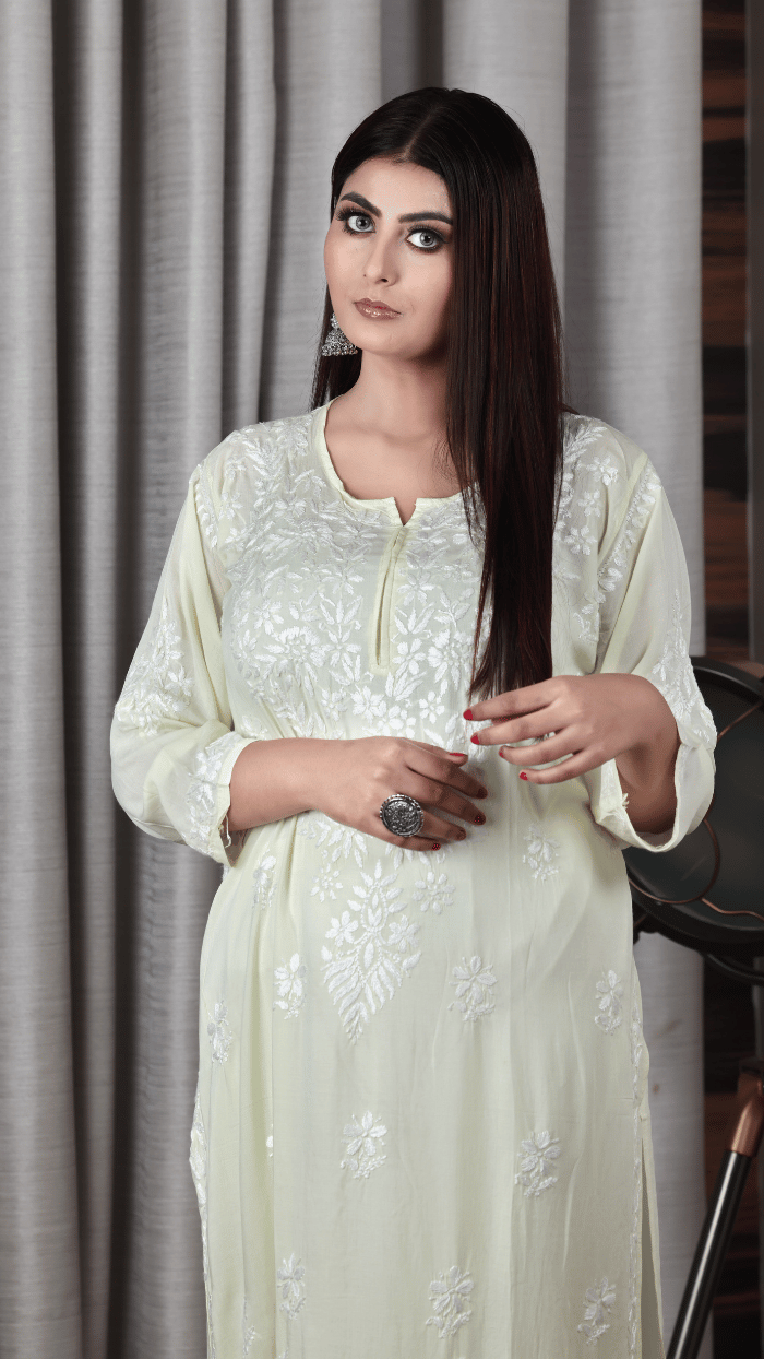 Safa modal lemon kurti
