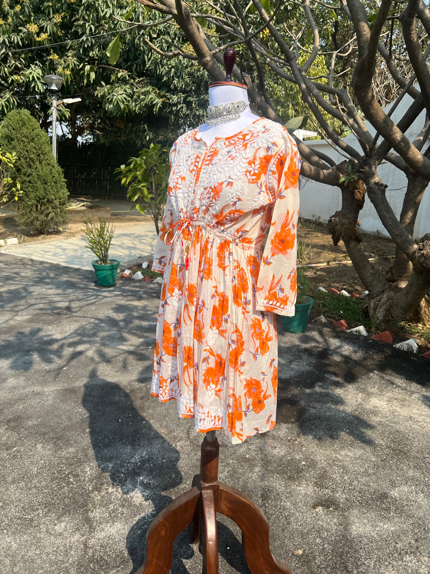 Heena short mulmul kurta