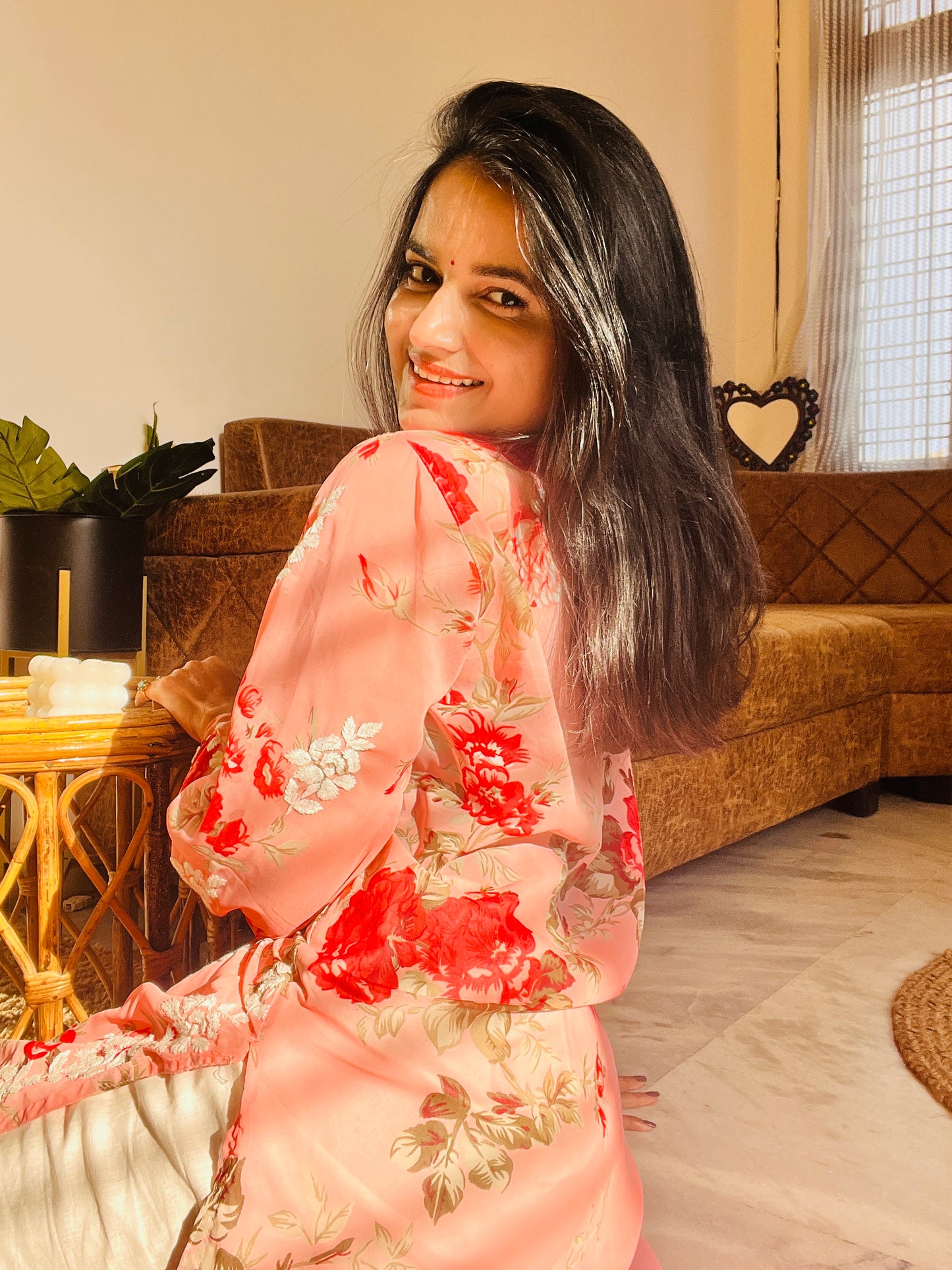 Jasmine Floral kurta