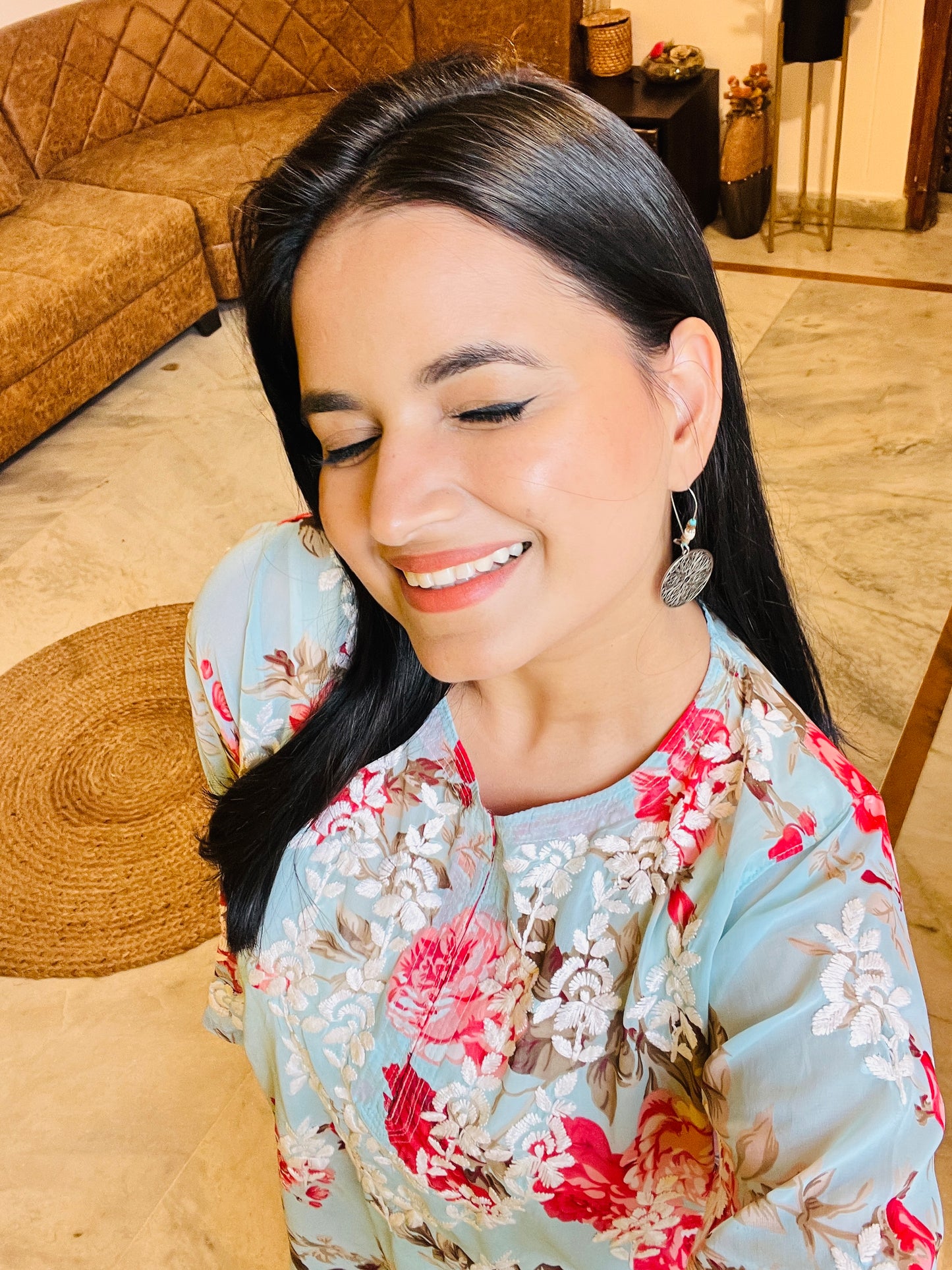 Jasmine Floral kurta