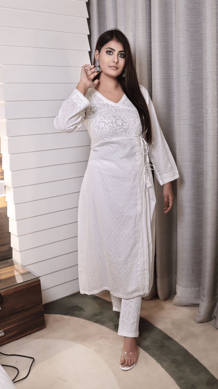 Farhana angarkha kurta