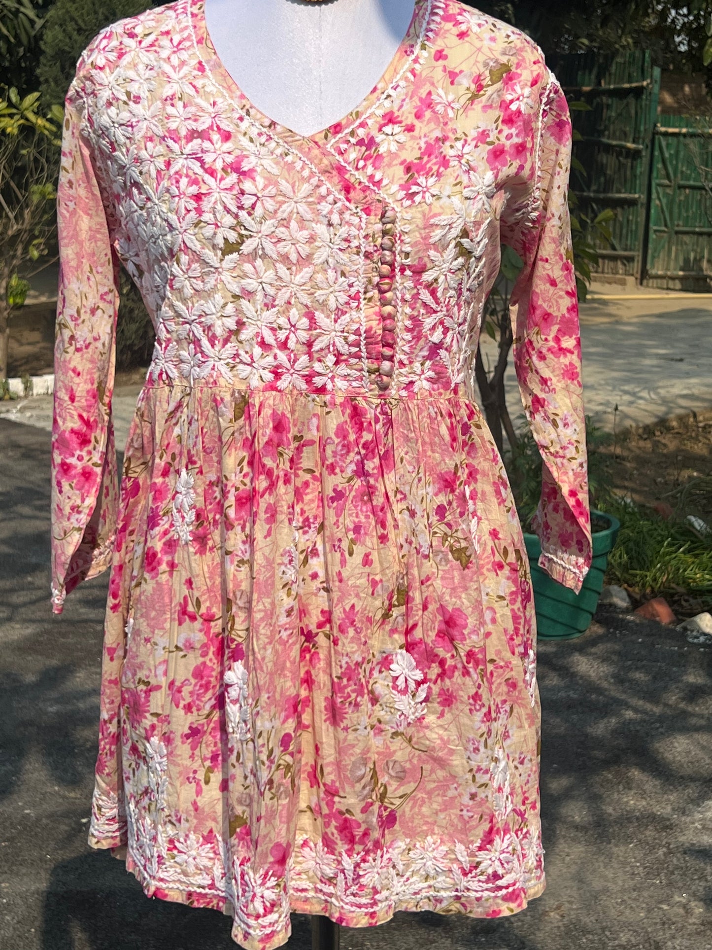Heena mulmul short kurta