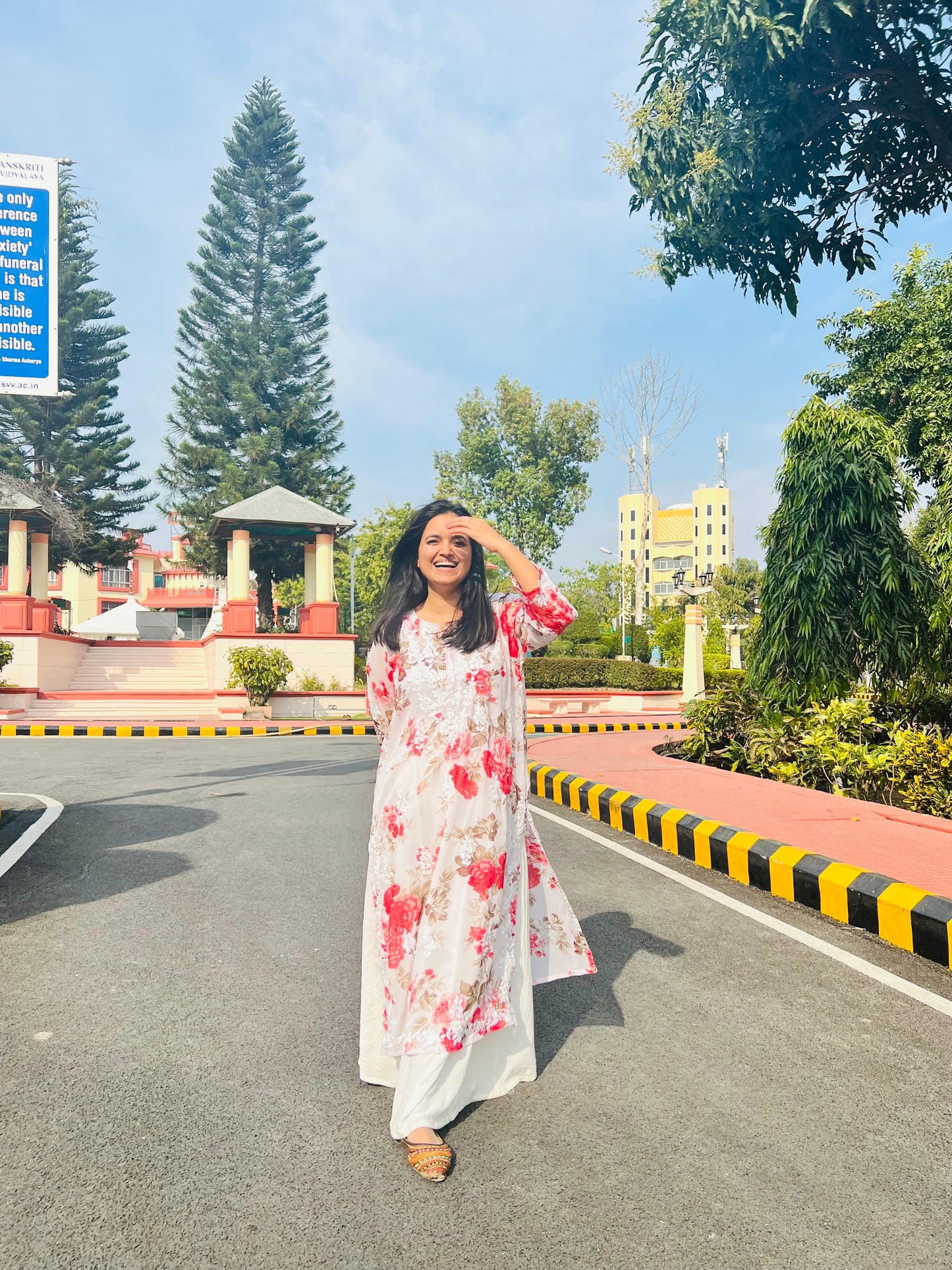 Jasmine Floral kurta