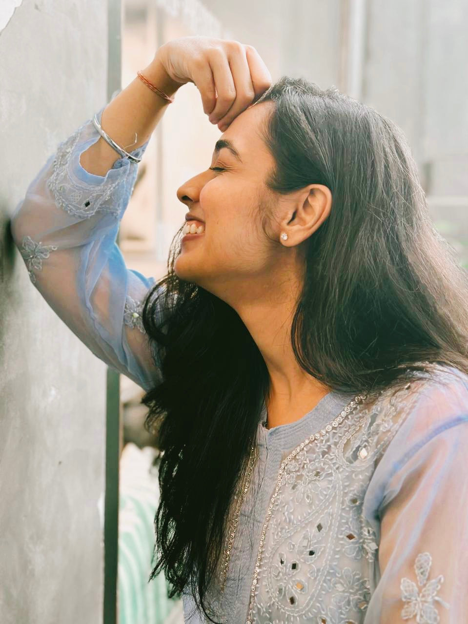 Amaira Georgette kurti