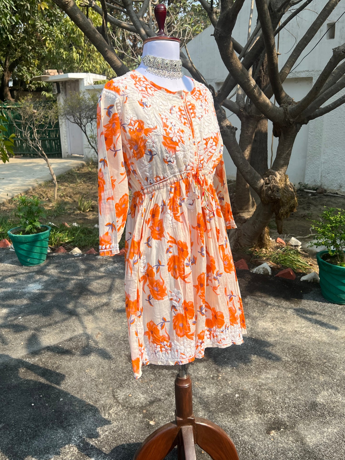 Heena short mulmul kurta