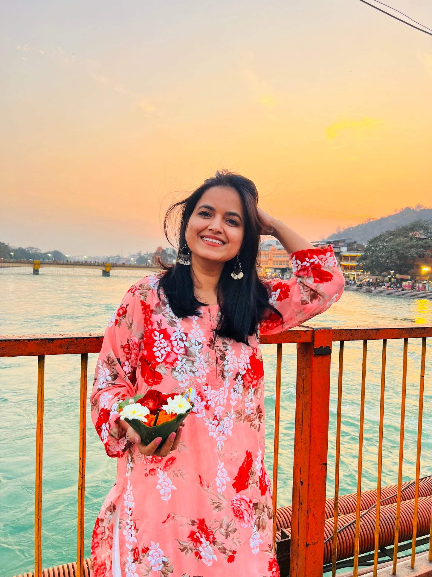 Jasmine Floral kurta