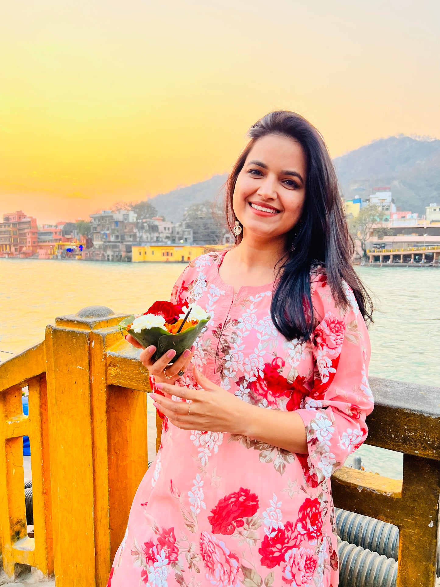 Jasmine Floral kurta