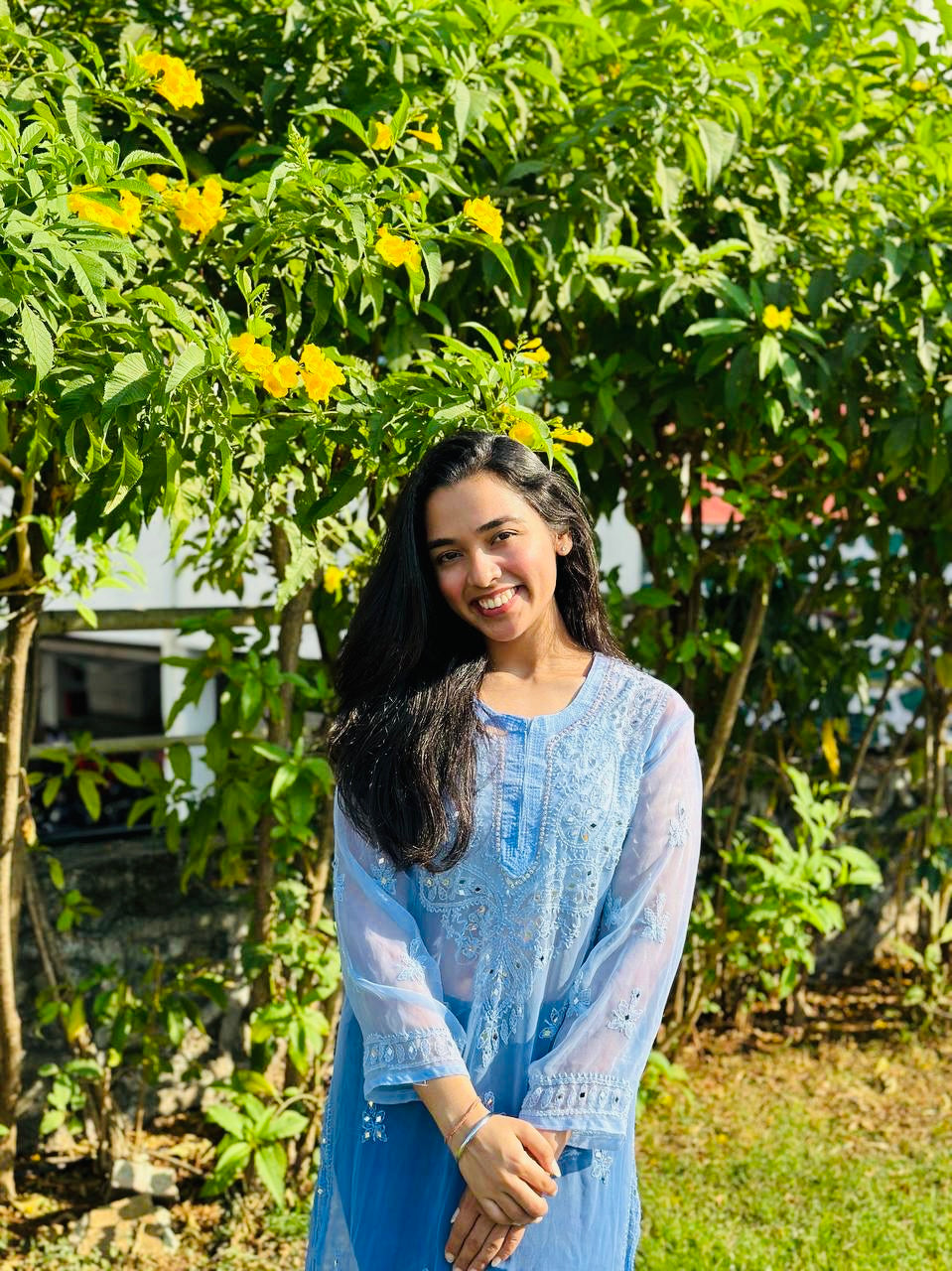 Amaira Georgette kurti