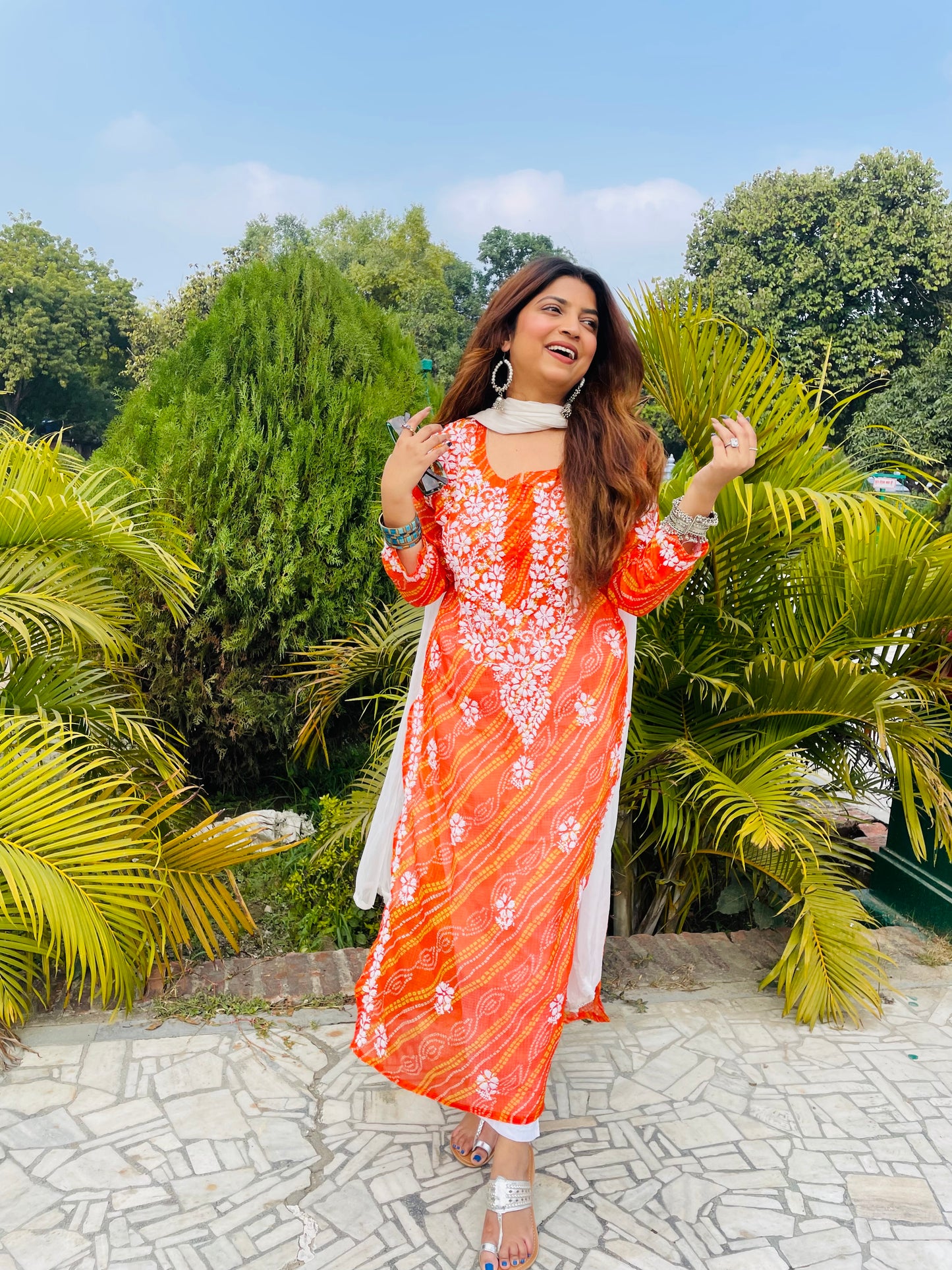 Jaipuri Kota lehariya kurti