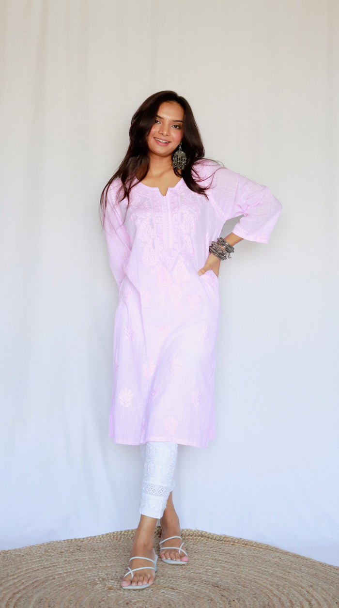 Adriti linen kurta