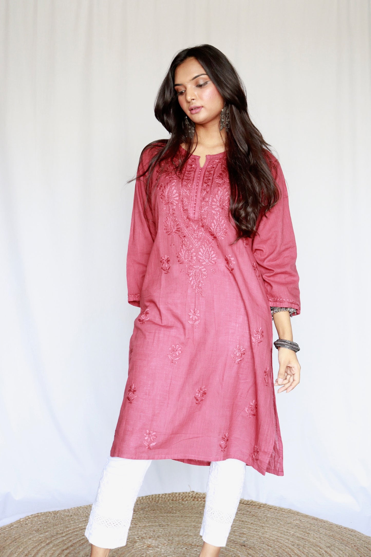 Adriti linen kurta