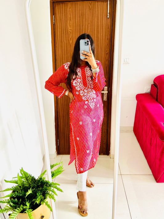 Jaipuri Lahariya Kurta
