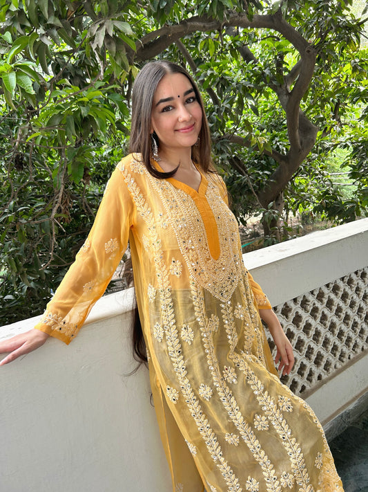 Sitara mirror kurti