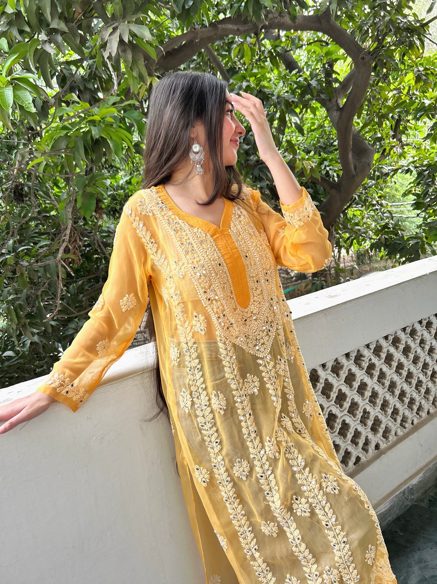 Sitara mirror kurti