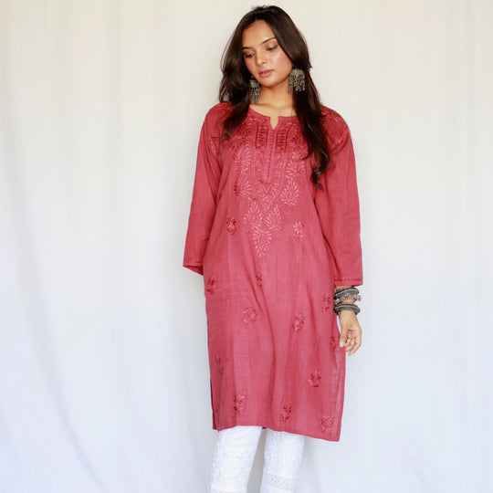 Adriti linen kurta