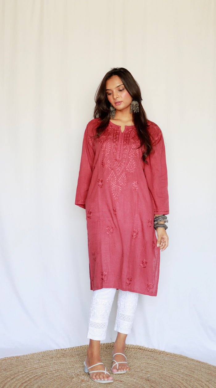 Adriti linen kurta