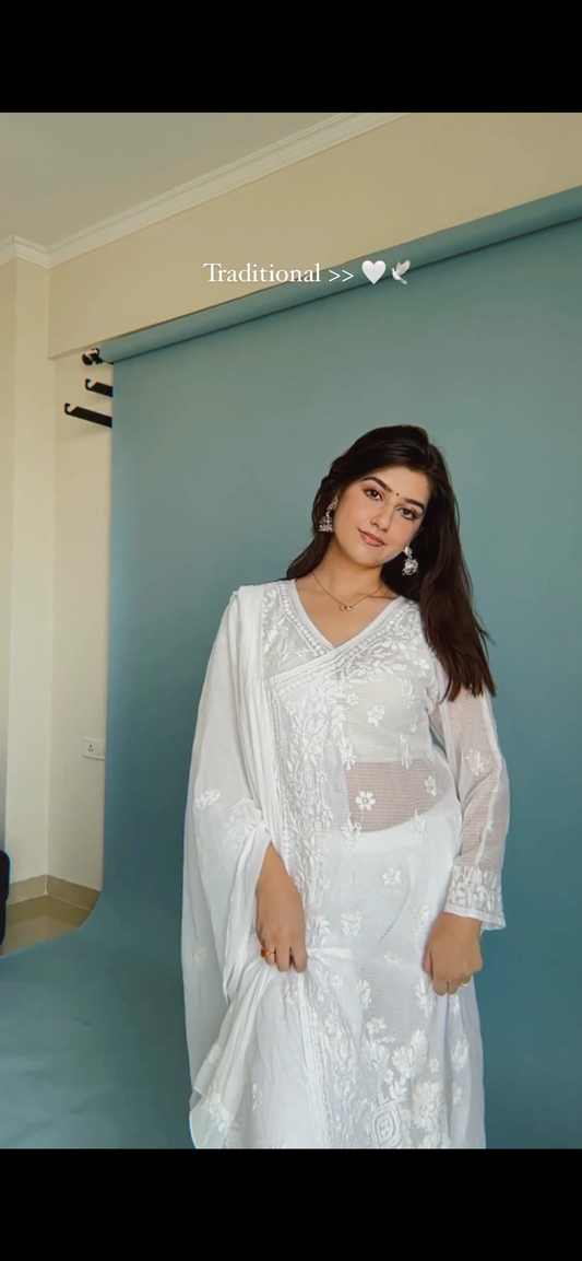 Roohi  Angarkha Kurta