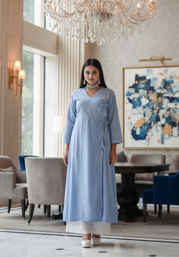 Farhana  ombre angarkha