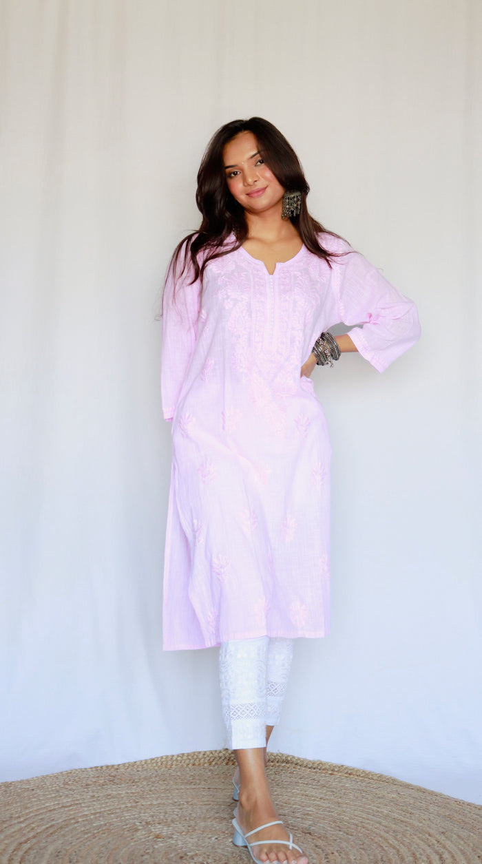 Adriti linen kurta