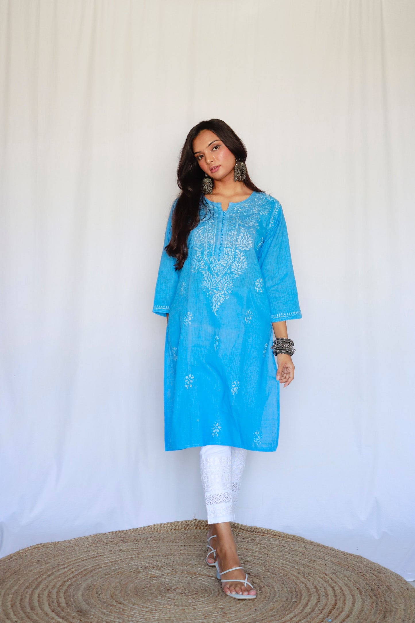 Adriti linen kurta