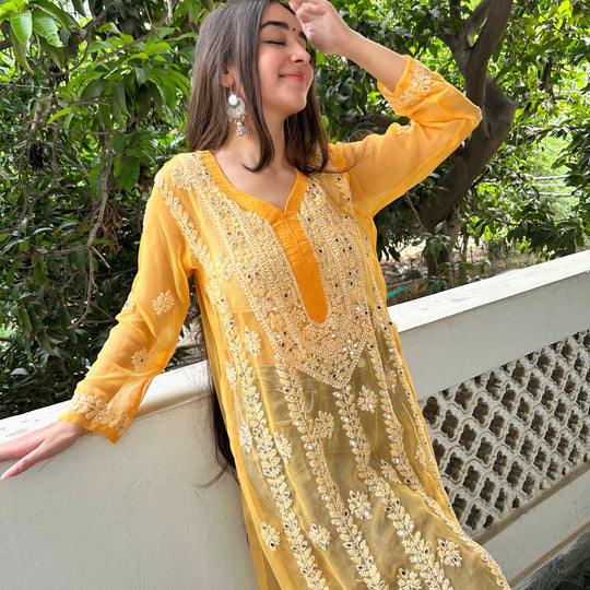 Sitara mirror kurti