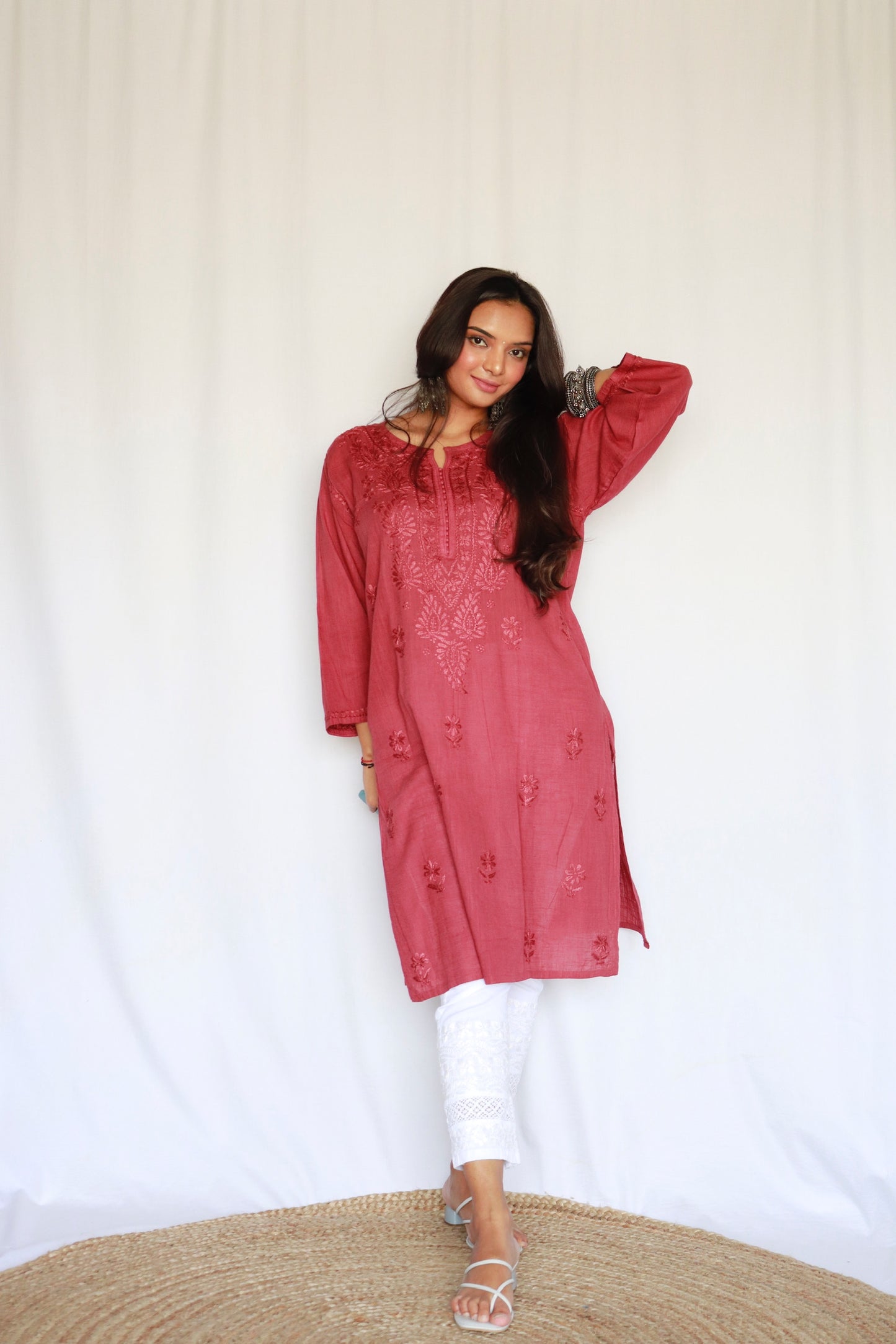 Adriti linen kurta