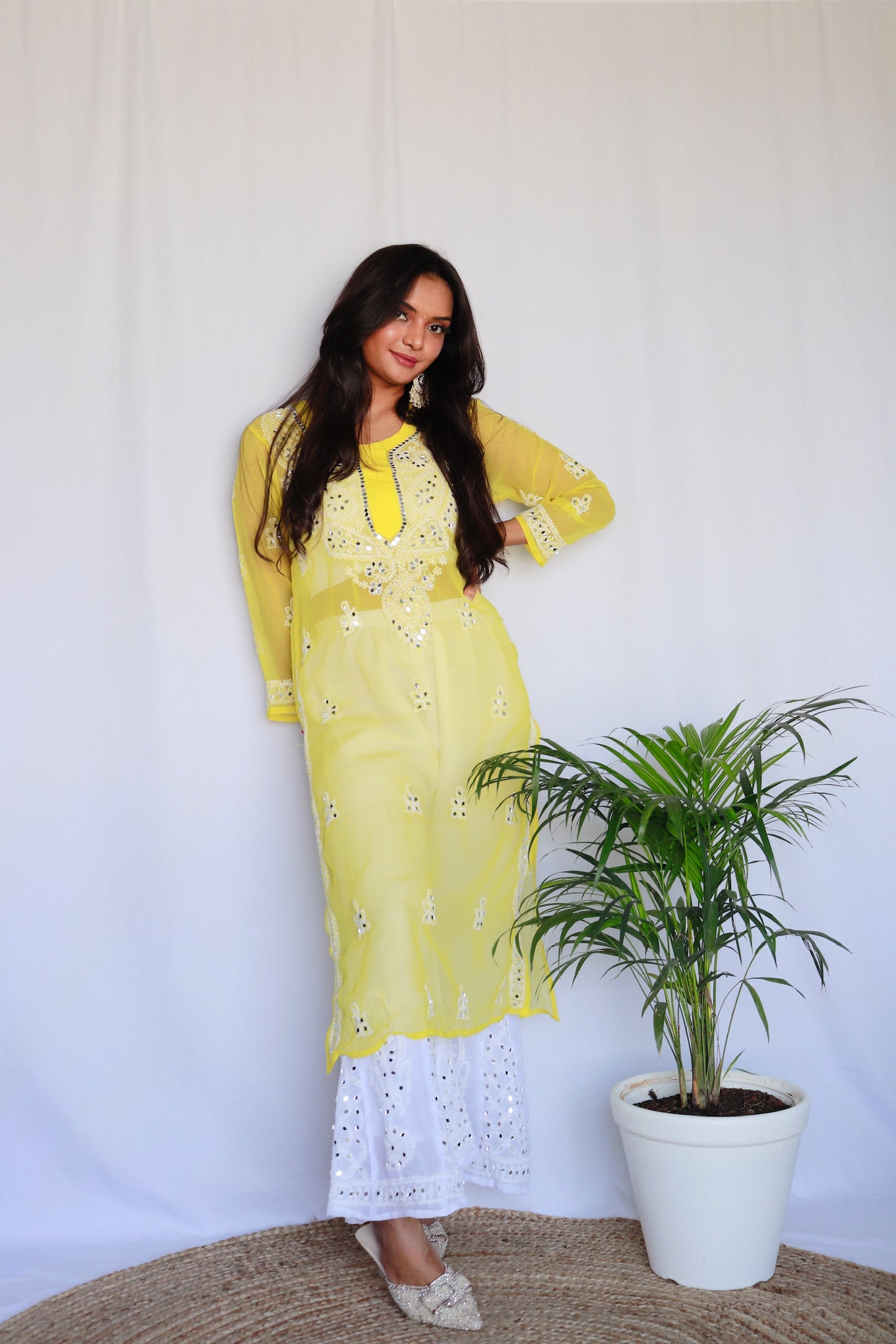 Aafreen mirror kurti