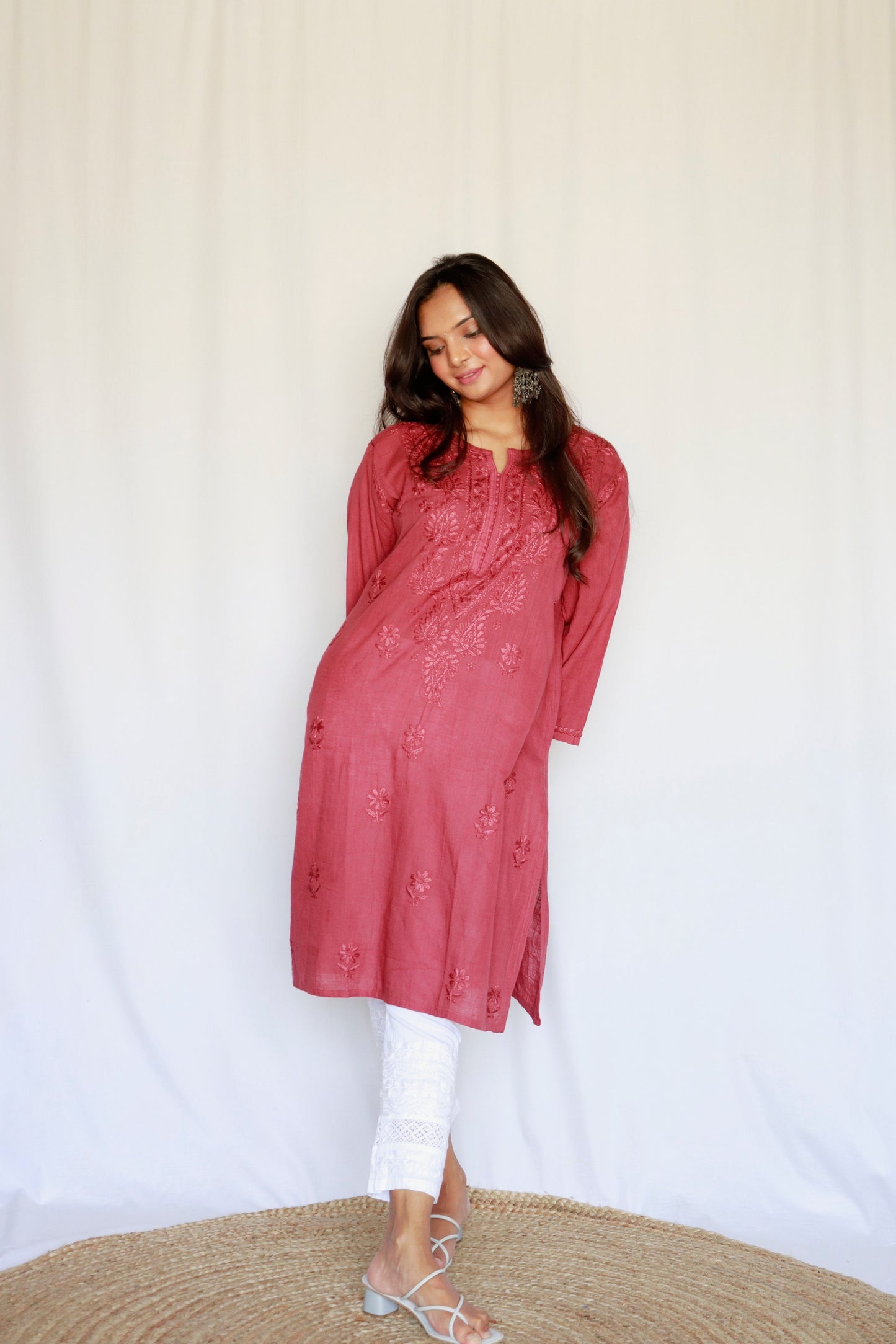 Adriti linen kurta