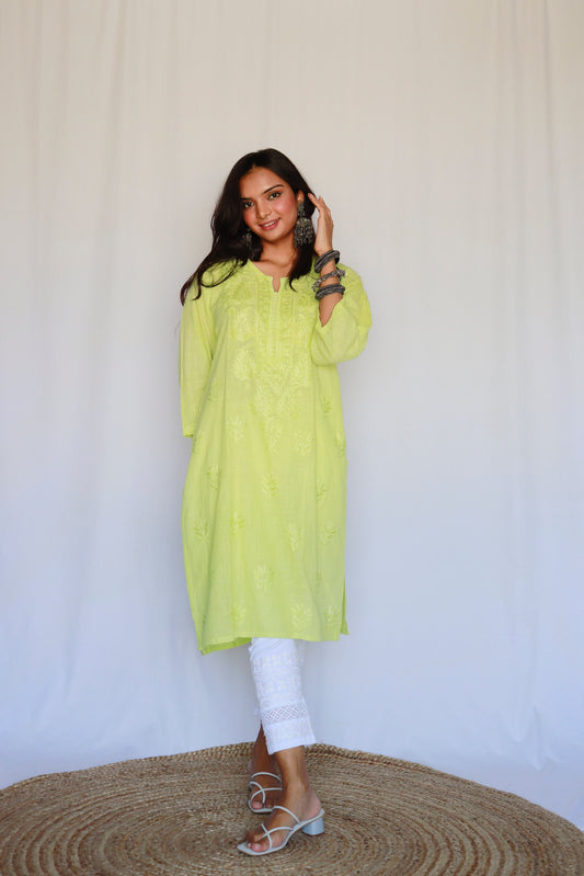 Adriti linen kurta