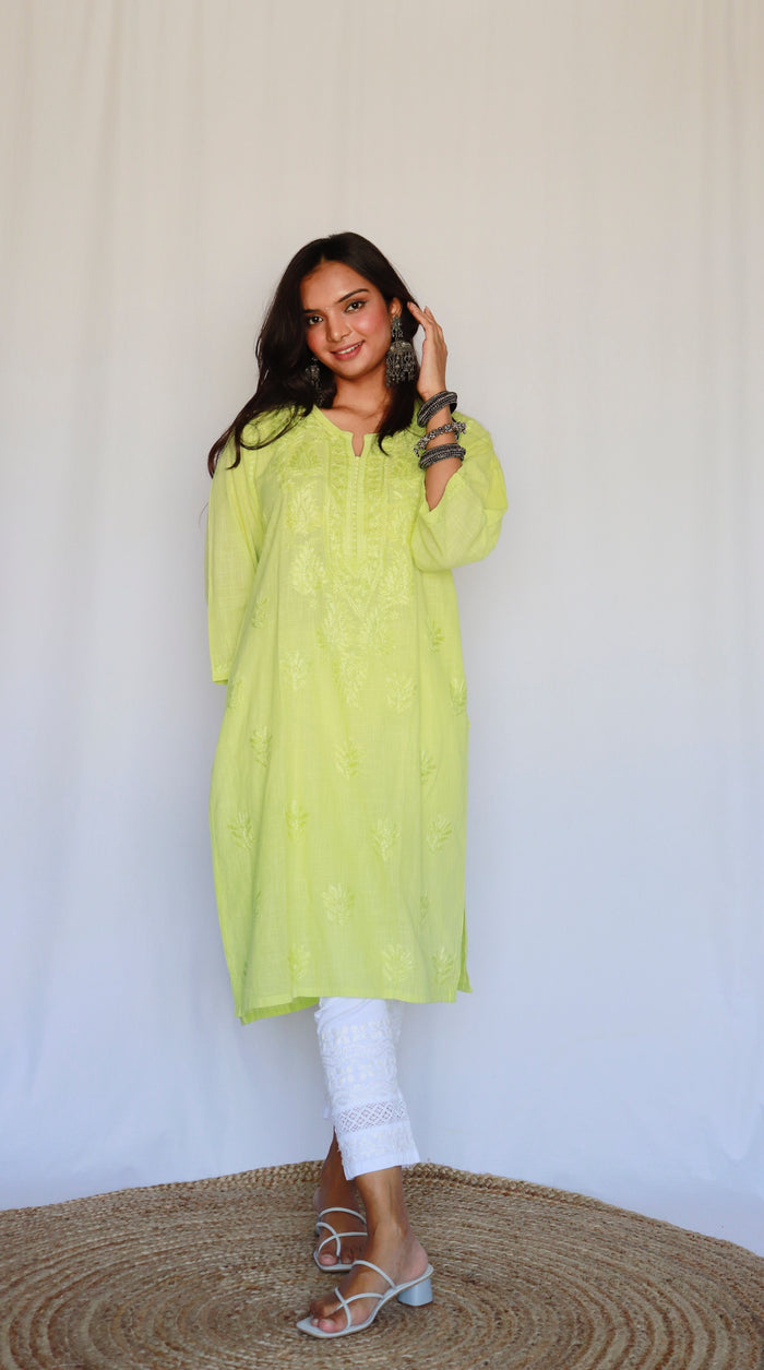 Adriti linen kurta