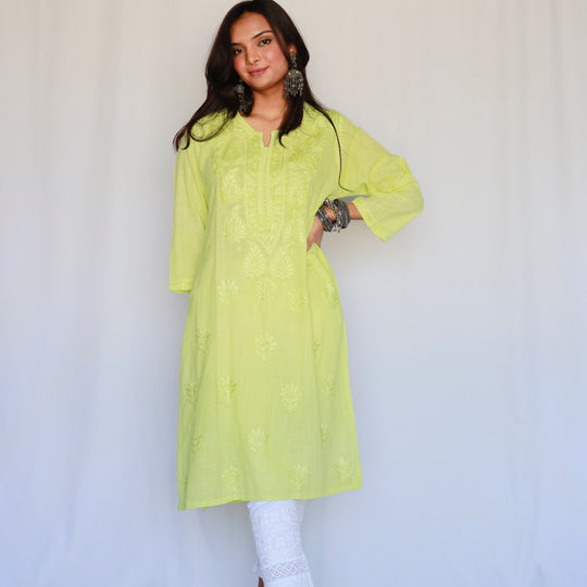 Adriti linen kurta