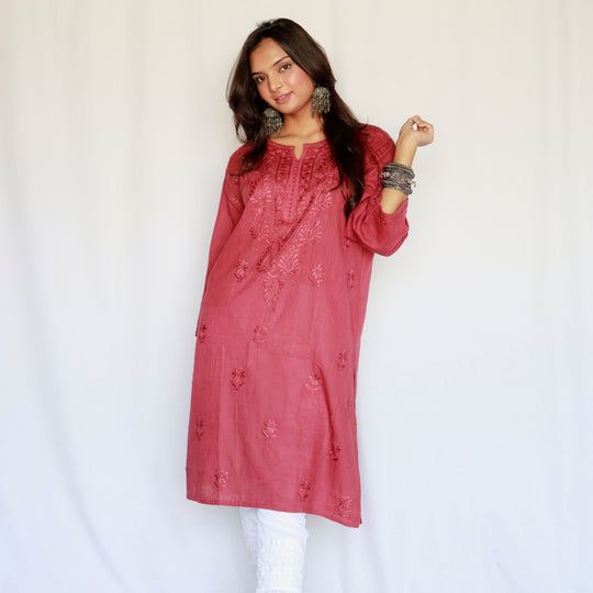 Adriti linen kurta