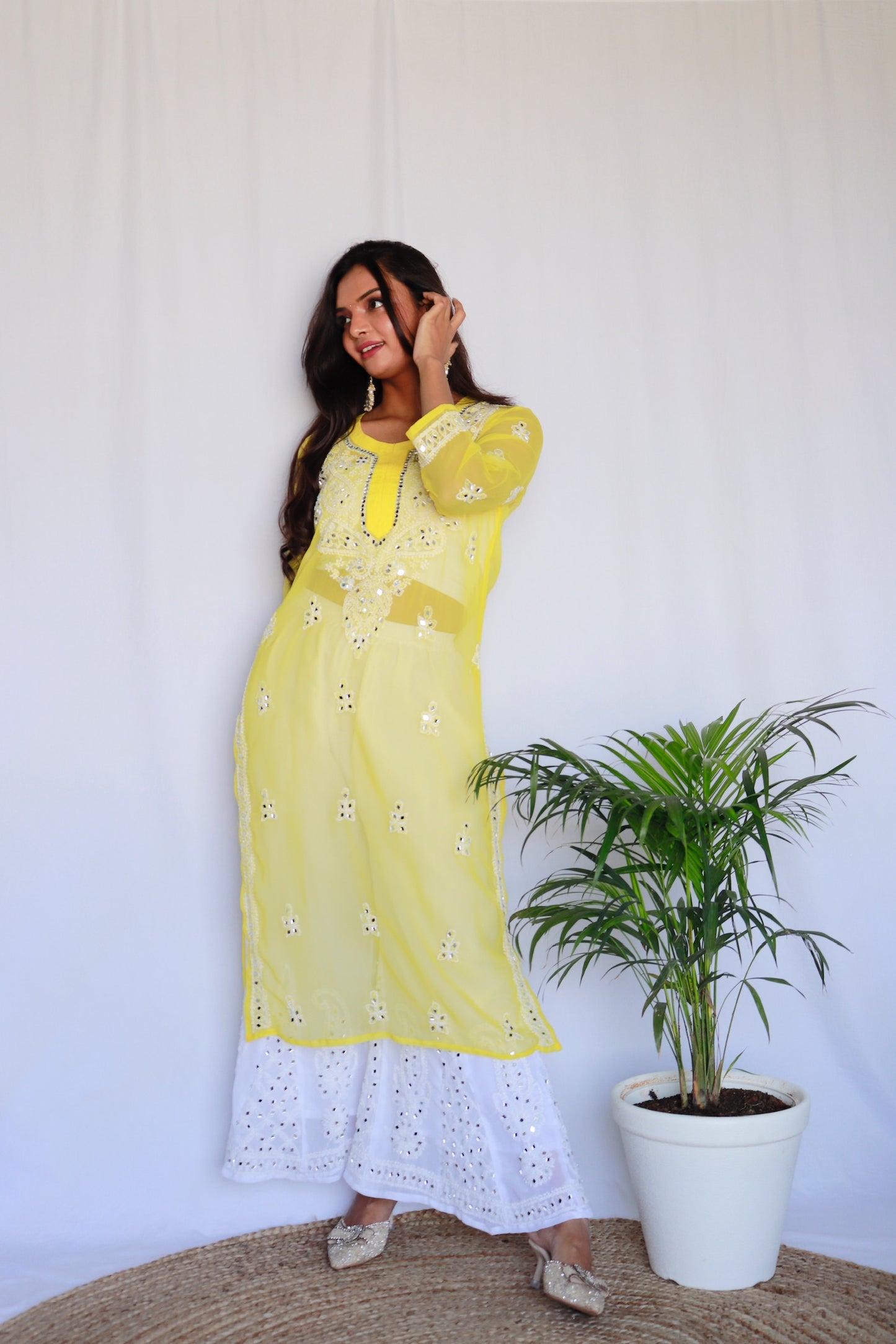 Aafreen mirror kurti