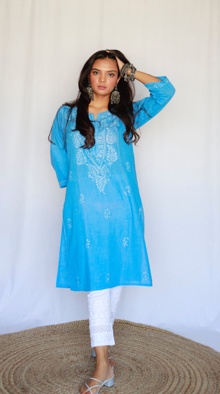 Adriti linen kurta