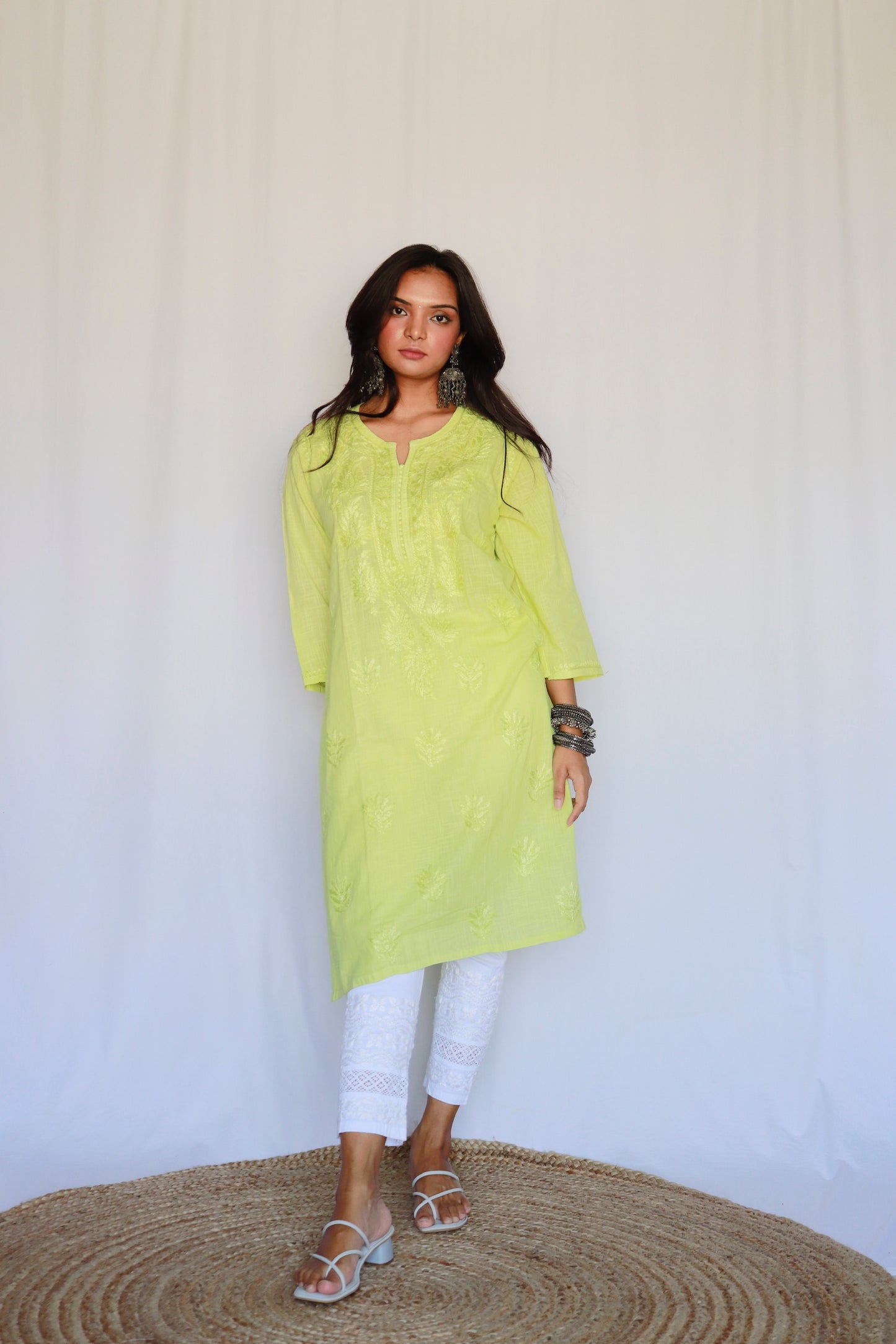 Adriti linen kurta