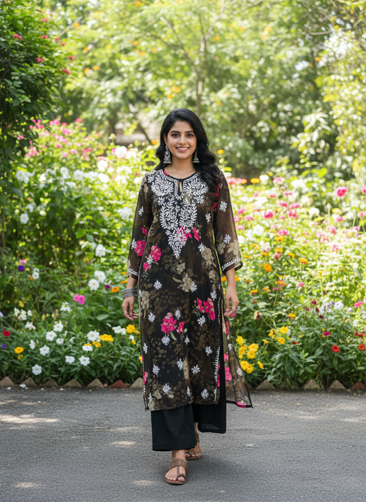 Amy Soft Georgette Kurti