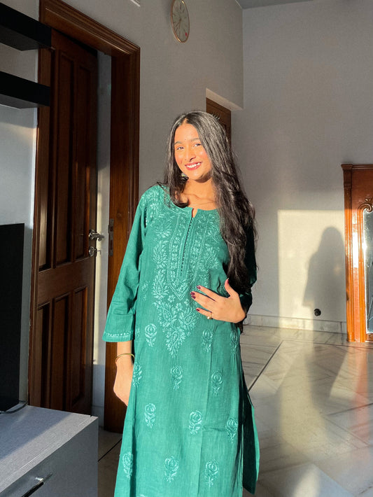 Naaz linen kurti